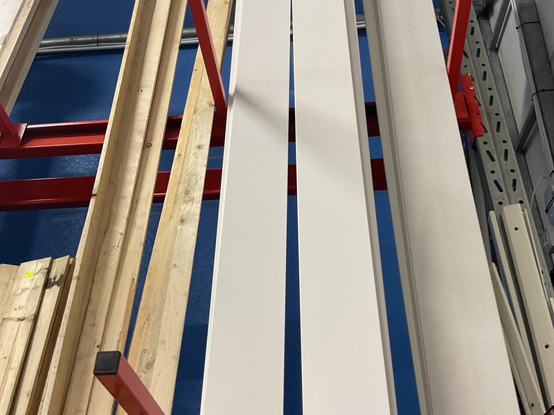 Fönstersmyg helvit 16x150mm 4200mm