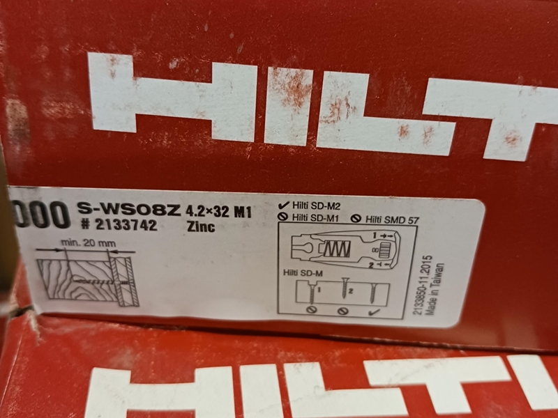 Fästdon Hilti S-WS08Z 4.2×32 M1 zink