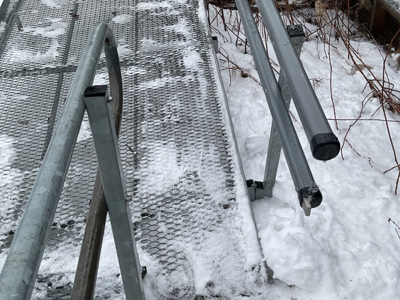 Ramp lutning B1400xL3100 mm