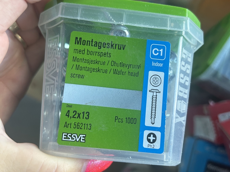 Montageskruv med borrspets 4,2X13